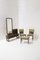 Vanity Mirror, Armchairs and Ottoman by Paolo Buffa, 1950s, Set of 4 12