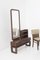 Vanity Mirror, Armchairs and Ottoman by Paolo Buffa, 1950s, Set of 4, Image 5