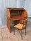 Vintage British Oak Roll Top Desk, 1930s 8