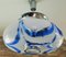 Pendant Lamp in Blue Glass and Chrome from Mazzega, Italy, 1960s, Image 5