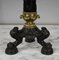 Restoration Era Bronze Candleholders, Early 19th Century, Set of 2, Image 8