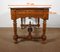 Louis XIII Style Game Table in Walnut and Marble, Early 20th Century 30