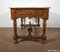 Louis XIII Style Game Table in Walnut and Marble, Early 20th Century 25