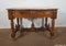 Louis XIII Style Game Table in Walnut and Marble, Early 20th Century 16