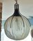 Glass Ball Pendant Lamp by Angelo Brotto, Italy, 1960s 7