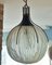 Lámpara colgante esférica de vidrio de Angelo Brotto, Italy, años 60, Imagen 7
