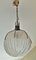 Glass Ball Pendant Lamp by Angelo Brotto, Italy, 1960s, Image 19