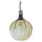 Glass Ball Pendant Lamp by Angelo Brotto, Italy, 1960s, Image 1