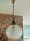 Lámpara colgante esférica de vidrio de Angelo Brotto, Italy, años 60, Imagen 10