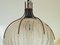 Lámpara colgante esférica de vidrio de Angelo Brotto, Italy, años 60, Imagen 15