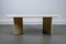 Table Basse en Travertin, 1980s 10