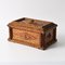 European Tramp Art Wooden Box, 1890s 4
