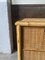 Mid-Century Modern Italian Chest of Drawers in Bamboo and Rattan with Wooden Knobs, 1970s 9