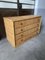 Mid-Century Modern Italian Chest of Drawers in Bamboo and Rattan with Wooden Knobs, 1970s, Image 3