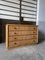 Mid-Century Modern Italian Chest of Drawers in Bamboo and Rattan with Wooden Knobs, 1970s, Image 2