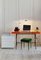 Cosimo Desk with Orange Glossy Lacquered Top by Marco Zanuso Jr. for Adentro, 2017 7