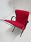 Red P40 Armchair by Osvaldo Borsani for Tecno 2