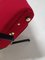 Roter P40 Sessel von Osvaldo Borsani für Tecno 3