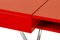 Cosimo Desk with Red Glossy Lacquered Top by Marco Zanuso Jr. for Adentro, 2017 4