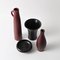 Studio Ceramic Vases by Jan Bontjes Van Beek, 1950s, Set of 4 2