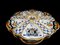 Antique French Porcelain Oyster Plate by Henri Delcourt Desvres, 1900s 9