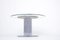 Italian Dining Table in Chromed Metal and Glass by Gastone Rinaldi, 1970s 3