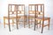 Folk Art Table and Chairs in Oak and Spruce Wood, 1920s, Set of 5 26