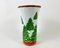 Vintage Porcelain Christmas Tree Vase from Hutschenreuther, Germany, 1970s, Image 1