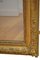 Antiker Wandspiegel aus vergoldetem Holz, 1840 2