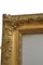 Specchio da parete antico in legno dorato, 1840, Immagine 7