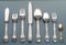 Regency Modell Versailles Silberbesteck von Tétard, 96er Set 4