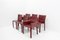 Cab Chairs by Mario Bellini for Cassina, 1990s, Set of 6 3