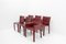 Cab Chairs by Mario Bellini for Cassina, 1990s, Set of 6, Image 3