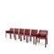 Cab Chairs by Mario Bellini for Cassina, 1990s, Set of 6 1