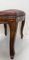 English Queen Anne Style Carved Walnut Foot Stool, 1890s 6