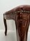 English Queen Anne Style Carved Walnut Foot Stool, 1890s 5