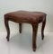 English Queen Anne Style Carved Walnut Foot Stool, 1890s 2