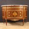 20th Century Demi-Lune Dresser with Marble Top, 1930s 1