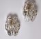 Wall Lights in Lead Crystal from Kinkeldey, 1970s, Set of 2, Image 2