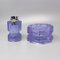 Set de Fumeur Violet en Verre de Murano par Antonio Imperatore, Italie, 1970s, Set de 2 2