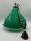 Italian Green Pendant Lamp, 1960s 3