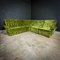 Modulares Mid-Century Sofa mit grünem Bezug, 1970er 1