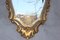 Florentine Gold Frame Ornate Carved Wall Mirror, 1960s 3