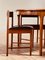 Mid-Century Table with Chairs (Dunvegan) by Tom Robertson for McIntosh, 1960s, Set of 4 3