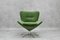 Mexico Armchair in Green Fabric 1