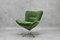 Mexico Armchair in Green Fabric 2