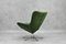 Mexico Armchair in Green Fabric 4