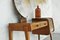 Toeletta vintage con specchio in quercia, Immagine 7