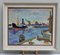 Sunset Harbour, años 50, Pintura, Enmarcado, Imagen 1