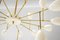 Mid-Century Ivory Brass Chandelier, 1960s, Image 7